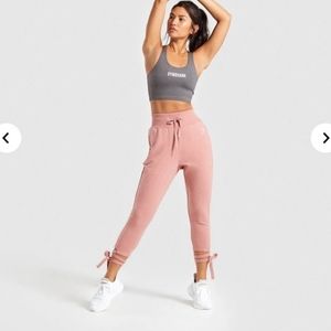Pink Highwaisted gymshark joggers